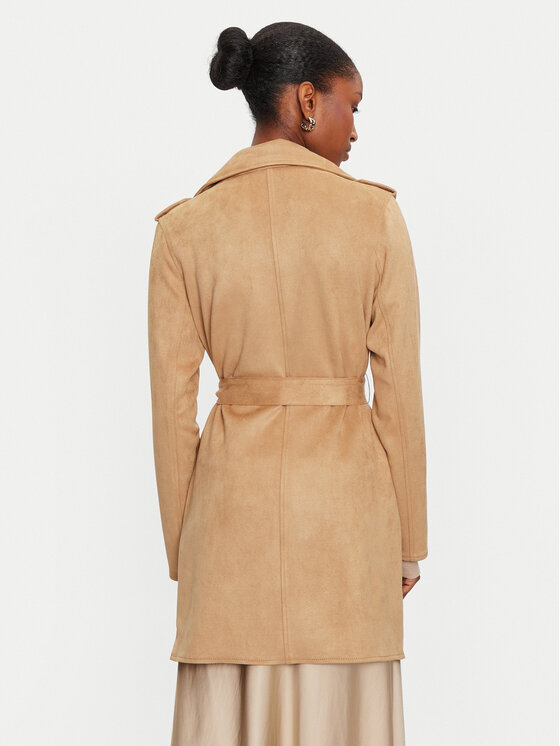 Morgan Morgan Cappotto di transizione 242-GARIA Beige Regular Fit