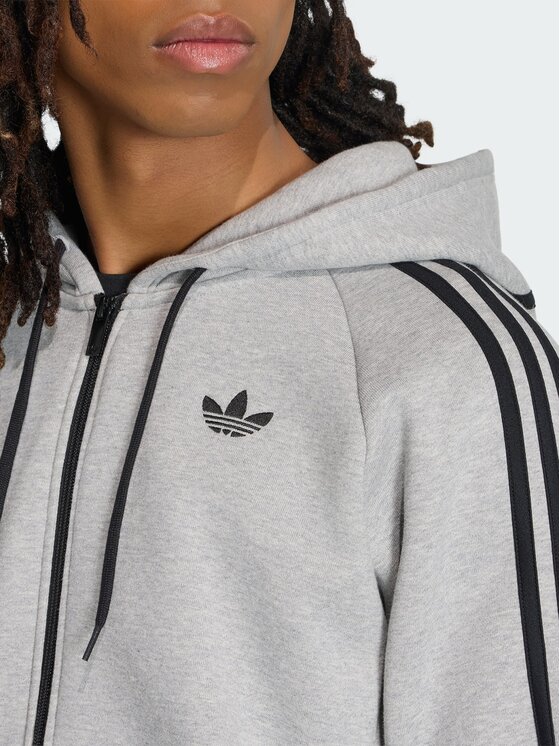 adidas adidas Bluza 165215 Szary Regular Fit