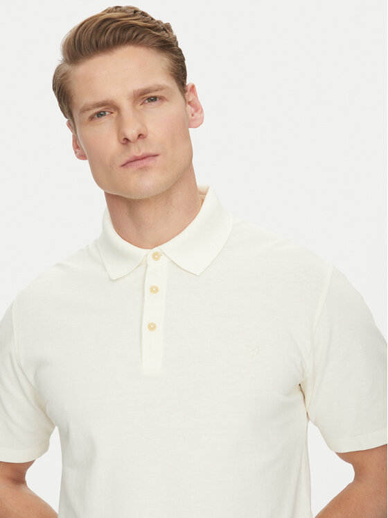 Jack&Jones Jack&Jones Polokošeľa William 12257315 Biela Regular Fit