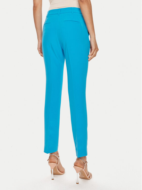 Liu Jo Liu Jo Auduma bikses CA4201 T2200 Zils Regular Fit