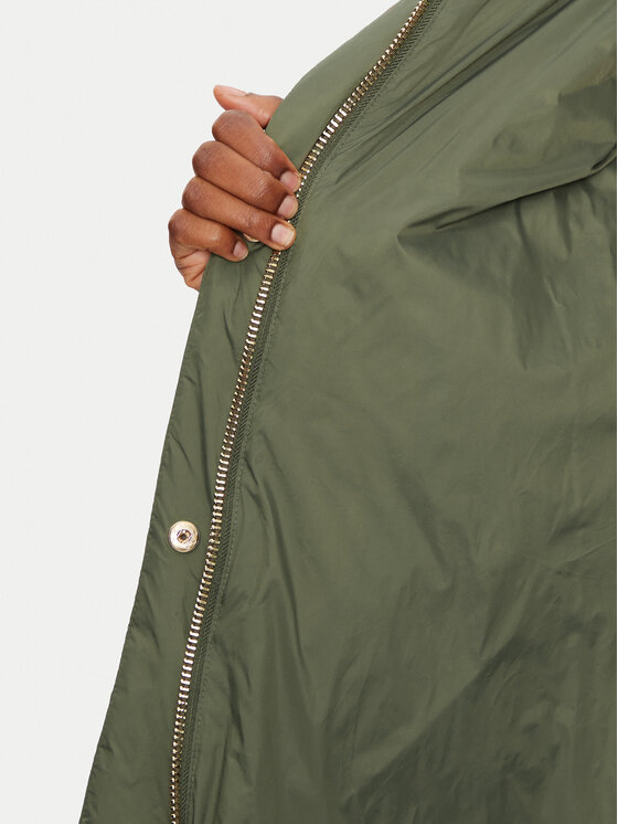 Fracomina Fracomina Cappotto invernale FR24WC3009O42301 Verde Regular Fit
