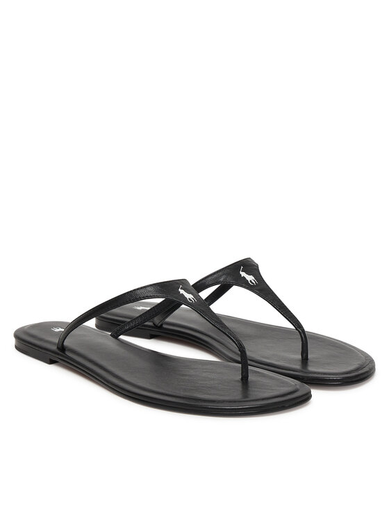 Polo Ralph Lauren Polo Ralph Lauren Джапанки 818P01594001 Черен