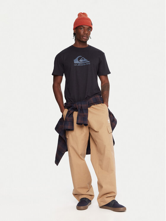 Quiksilver Quiksilver T-Shirt Ev Comp Logo EQYZT08182 Σκούρο μπλε Regular Fit