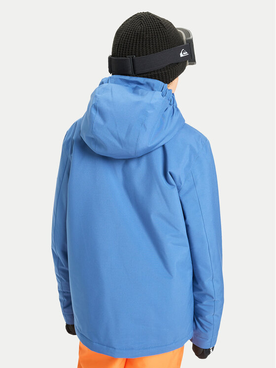 Quiksilver Quiksilver Kurtka snowboardowa Side Hit Solid EQBTJ03221 Niebieski Regular Fit