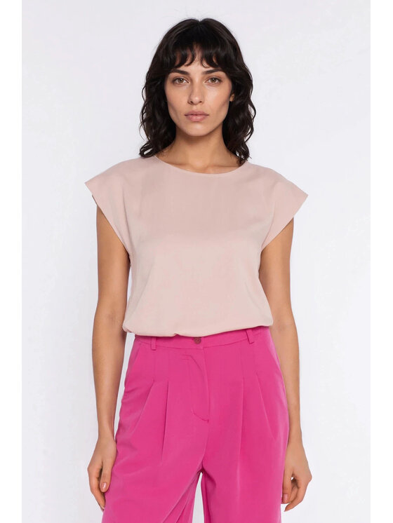 NIFE NIFE Halenka B222 Béžová Regular Fit
