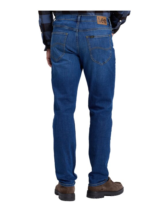 Lee Lee Jeansy 112387470 Niebieski Slim Fit