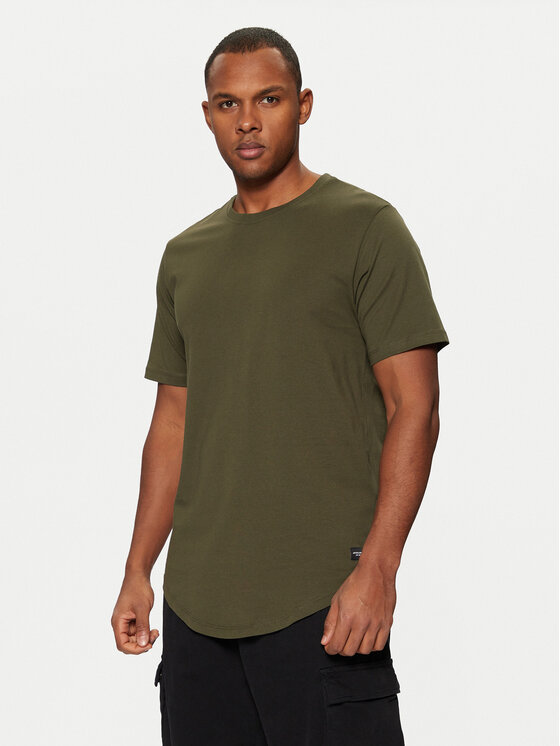Jack&Jones Jack&Jones Sada 7-triček Noa 12195439 Barevná Long Line Fit