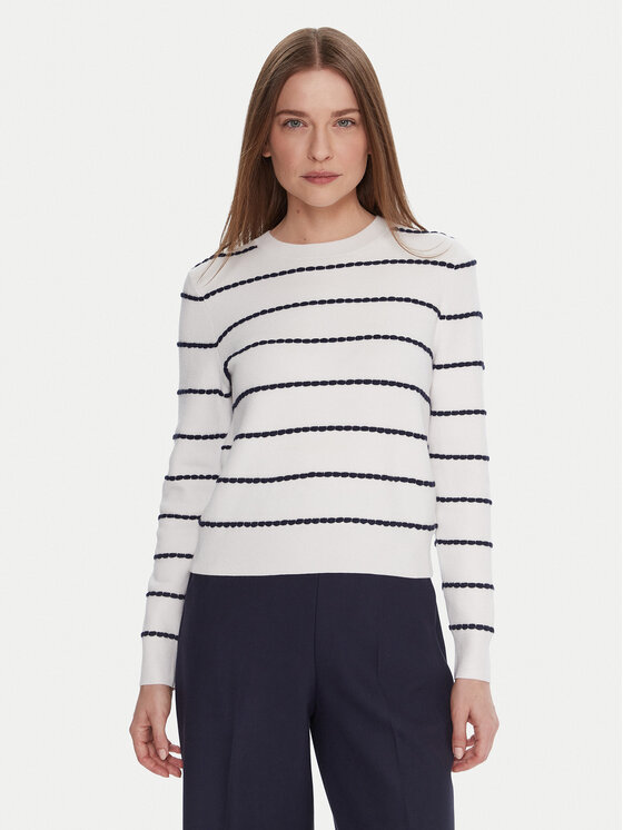 United Colors Of Benetton United Colors Of Benetton Sveter 104ME10EB Béžová Regular Fit