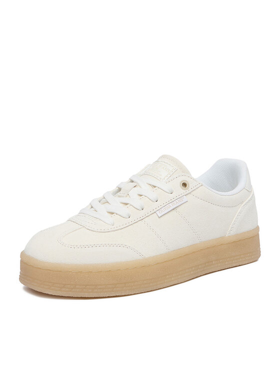 Guess Jeans Guess Jeans Sneakersy CWBEO-V12-1219-25WC1051 Krémová