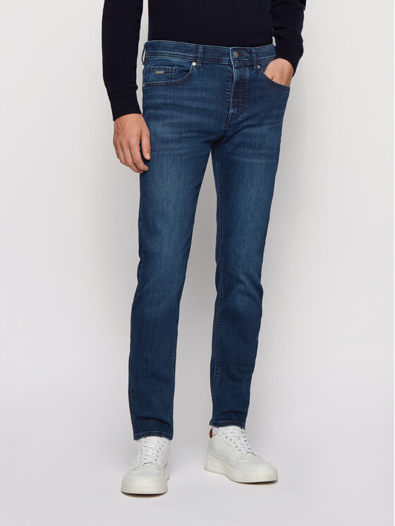 Boss Jeans Hlače Taber BC-P 50438839 Mornarsko Modra Tapered Fit