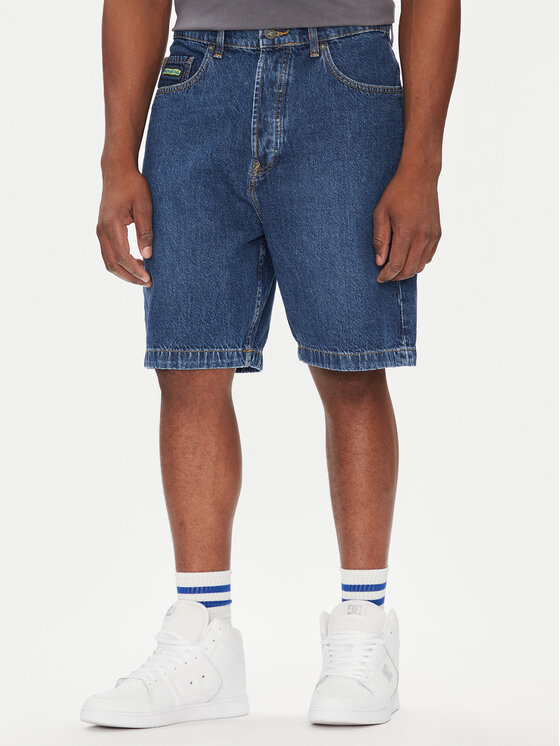 DC DC Farmer rövidnadrág Worker ADYDS03020 Kék Baggy Fit