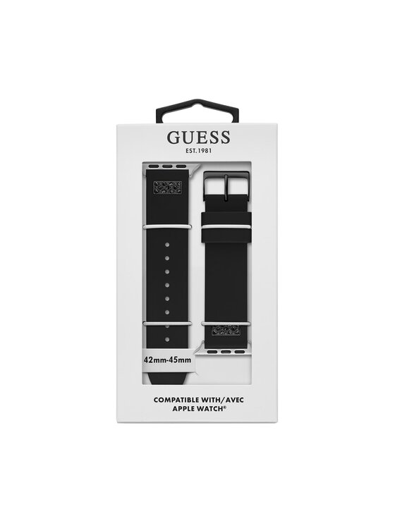 Guess Guess Ανταλλακτικό Λουράκι για Smartwatch CS3004S2 Μαύρο
