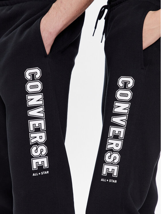 Converse Converse Donji dio trenerke Unisex 10025410-A01 Crna Standard Fit