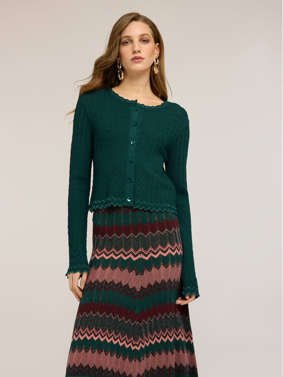 Motivi Motivi Maglione M190W003892N015 Verde Slim Fit