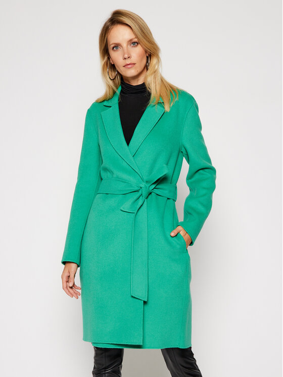 Patrizia Pepe Patrizia Pepe Вовняне пальто 8S0311/A3CU-G491 Зелений Regular Fit
