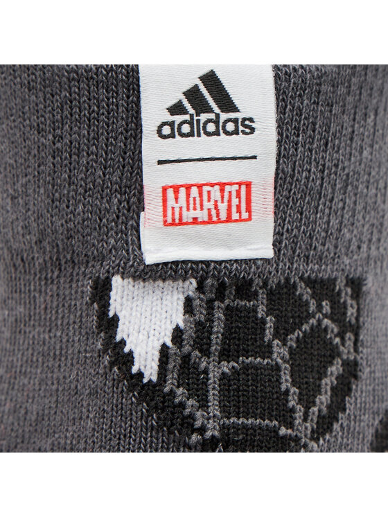 adidas adidas Комплект 3 чифта дълги чорапи детски HZ2915 Сив