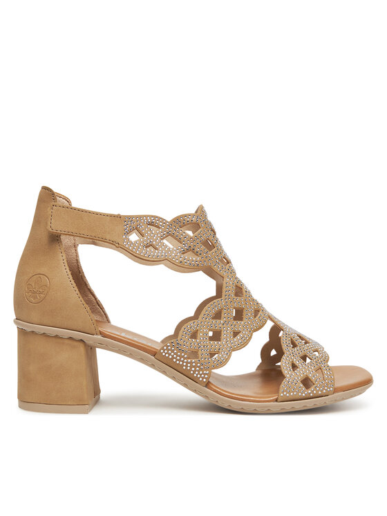 Rieker Rieker Sandalen 64773-61 Beige