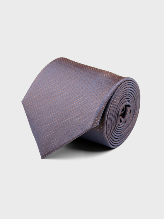 Evenemen Evenemen Krawat we wzór Granatowy