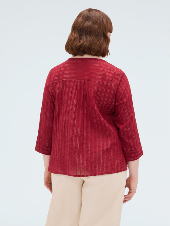 Fiorella Rubino Fiorella Rubino Blusa 2131T002518N0Z6 Bordeaux A-Line Fit