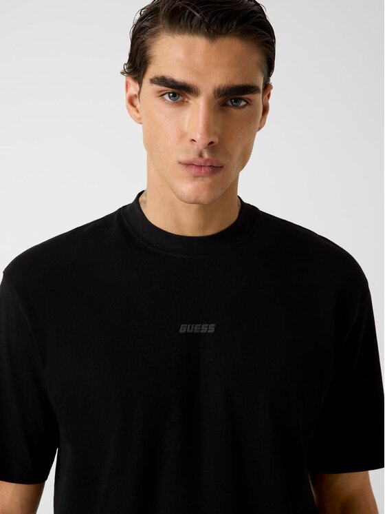 Guess Guess T-Shirt 180802 Czarny Classic Fit