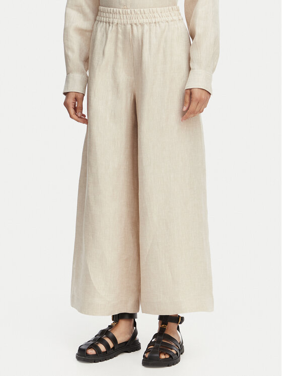 Weekend Max Mara Weekend Max Mara Kulot Felino 2615131042 Krem Relaxed Fit