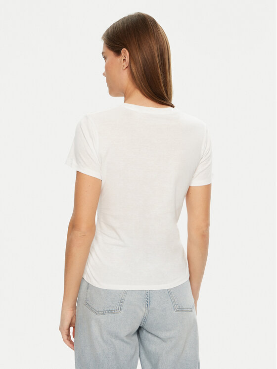 Guess Guess T-krekls W5RI32 K9RM1 Balts Regular Fit