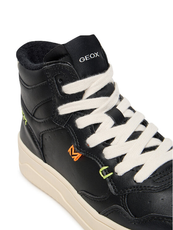 Geox Geox Tenisice J Lestrella J56NLA 000BC C9999 D Crna