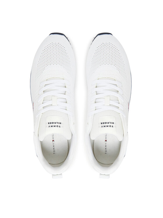 Tommy Hilfiger Tommy Hilfiger Снікерcи New Runner Eva Corpo Knit FM0FM05648 Білий