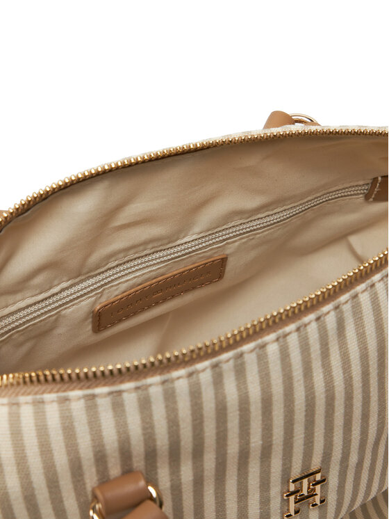 Tommy Hilfiger Tommy Hilfiger Rankinė Poppy Summer Small Tote AW0AW17202 Smėlio