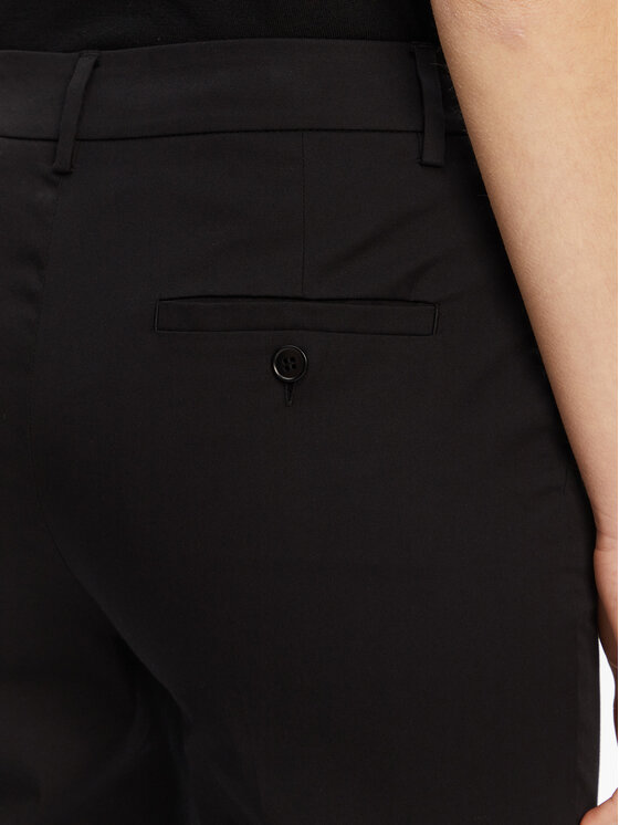 Weekend Max Mara Weekend Max Mara Pantaloni chino Cecco 2515131042 Nero Slim Fit