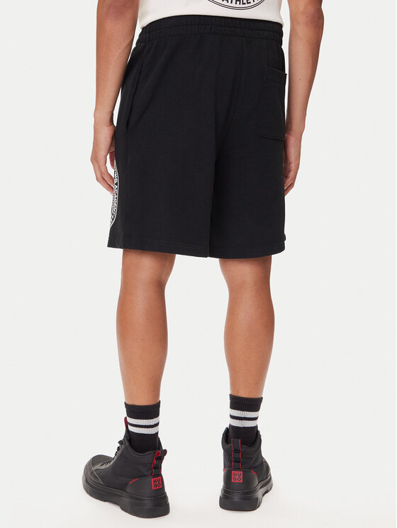 HUGO HUGO Szorty sportowe Dubox 50542413 Czarny Regular Fit