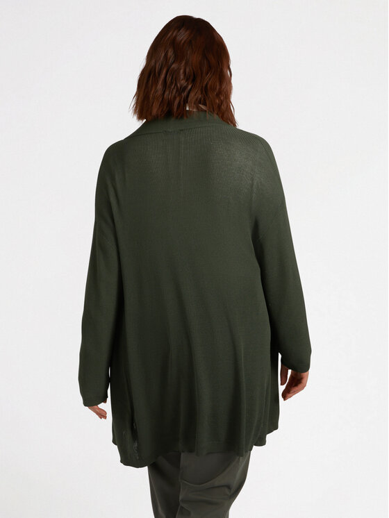 Fiorella Rubino Fiorella Rubino Cardigan M497L007866N015 Verde A-Line Fit