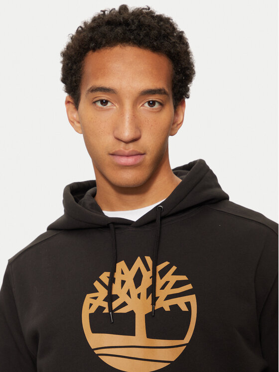 Timberland Timberland Μπλούζα TB0A2BJHP561 Μαύρο Regular Fit