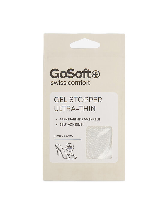 Go Soft Go Soft Poluulošci CEO_LA_ULTRA THIN GEL SHOE STOPPER_AW26 Bezbojna