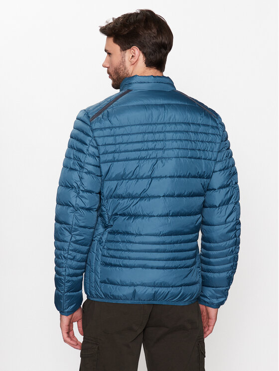 Volcano Volcano Kurtka przejściowa Bartley M06190-S23 Niebieski Regular Fit