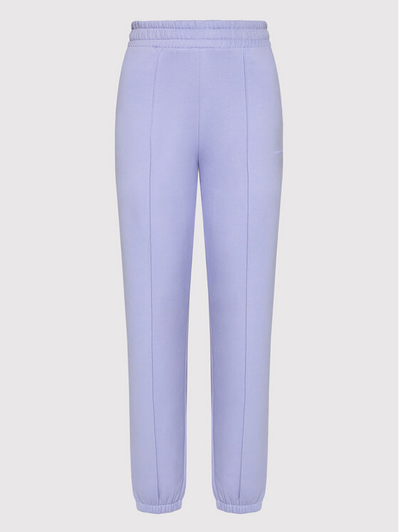 Sprandi Sprandi Spodnie dresowe SP22-SPD561 Fioletowy Regular Fit