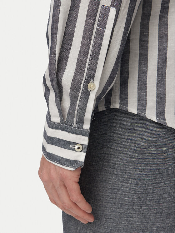 JOOP! JOOP! Camicia Pit1 30102693 Blu scuro Slim Fit