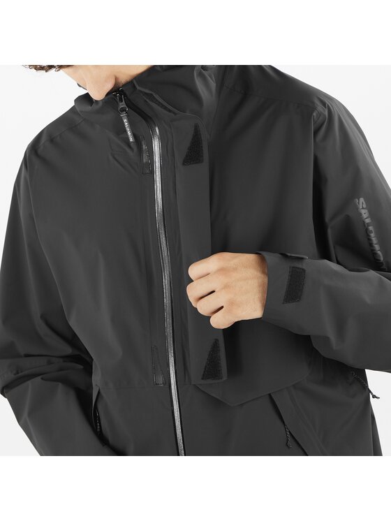 Salomon Salomon Kurtka przeciwdeszczowa OUTERPATH PRO 2.5L M Czarny Standard Fit