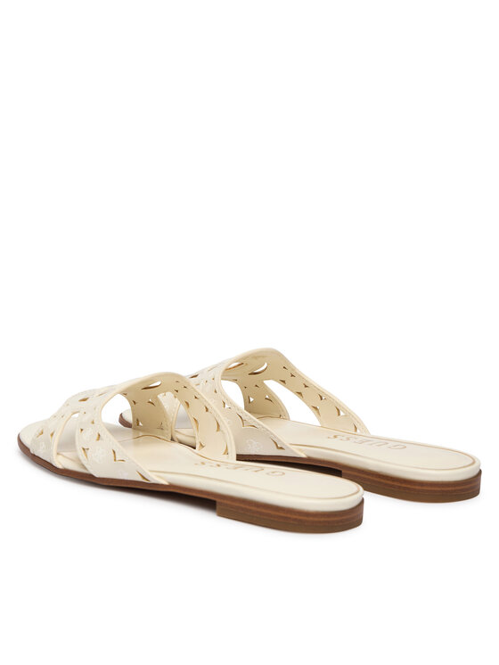 Guess Guess Šlepetės FLJCIE PAF03 Kreminė