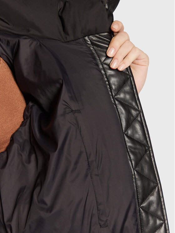 Trussardi Trussardi Zimska jakna 56S00791 Črna Regular Fit