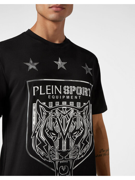 Plein Sport Plein Sport T-Shirt 2011 Czarny Regular Fit