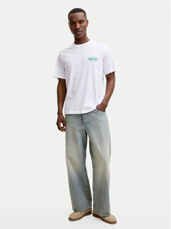 Jack & Jones Jack & Jones Póló Riviera 12295202 Fehér Regular Fit