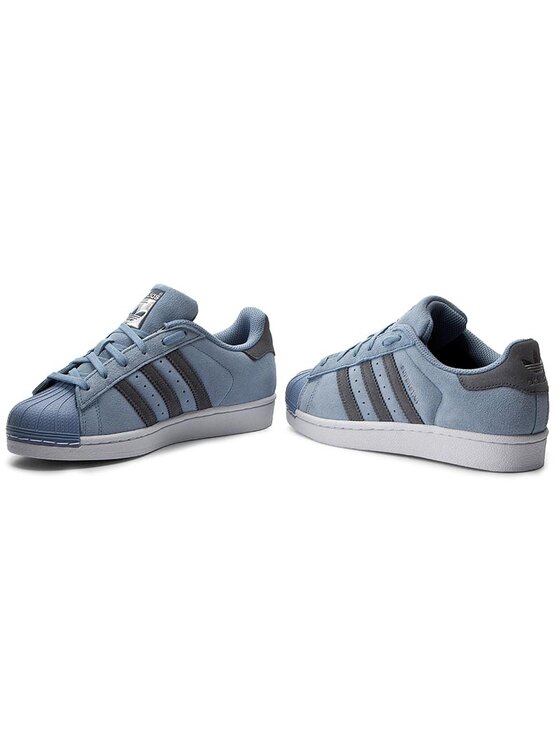 Blaue adidas superstar best sale