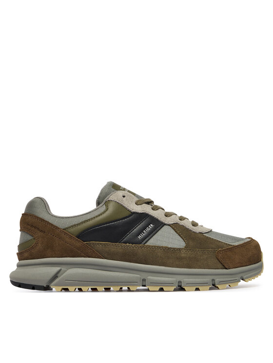 Tommy Hilfiger Tommy Hilfiger Сникърси Hilfiger Mix Material Runner FM0FM06038 Цветен