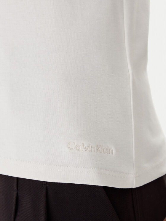 Calvin Klein Calvin Klein T-krekls LV044C216G Écru Regular Fit