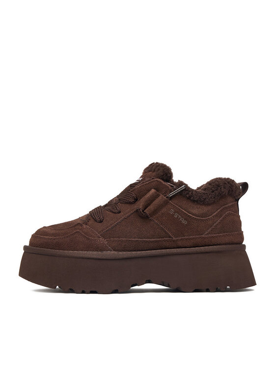 G-STAR G-STAR Sneakersy EO-TS6339-01 Tmavo hnedá