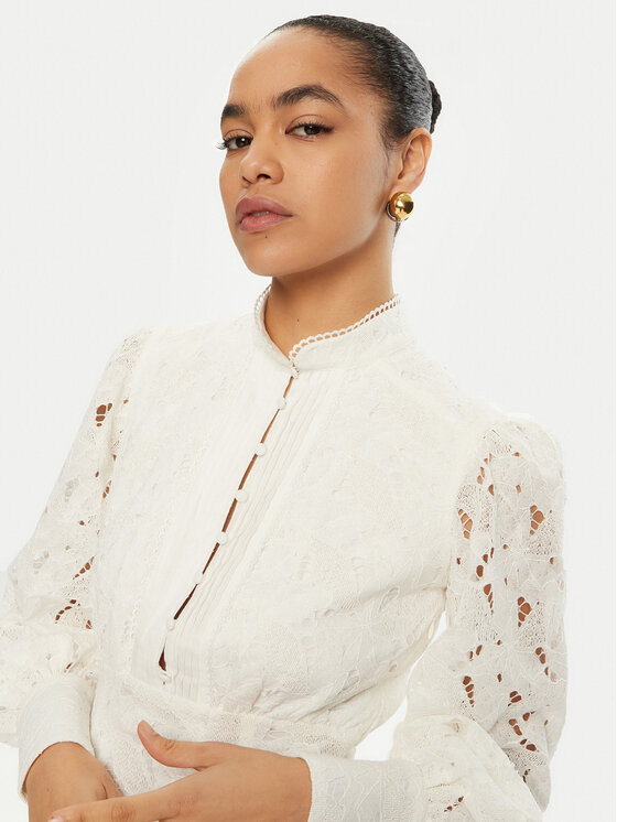 Bardot Bardot Kokteilinė suknelė 58421DB Écru Regular Fit