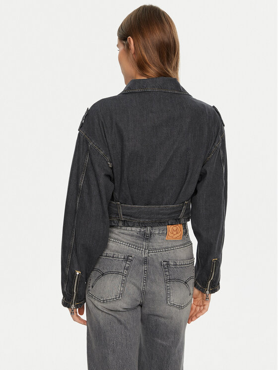 Guess Guess Jeansová bunda W5RN58 D5LF1 Tmavomodrá Regular Fit