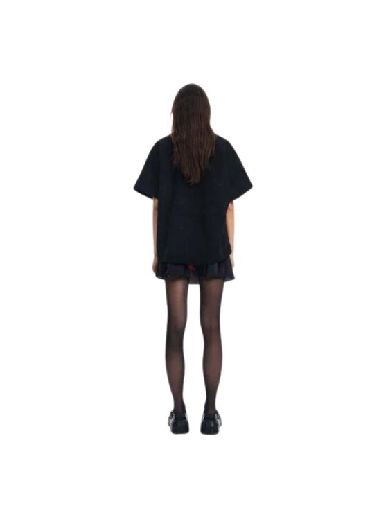 Desigual Desigual Poncho PONCHO_AVALON RICHMOND Nero Regular Fit