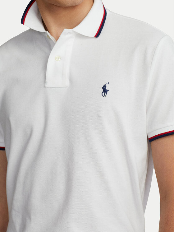 Polo Ralph Lauren Polo Ralph Lauren Polo Classics 710842621002 Biały Slim Fit